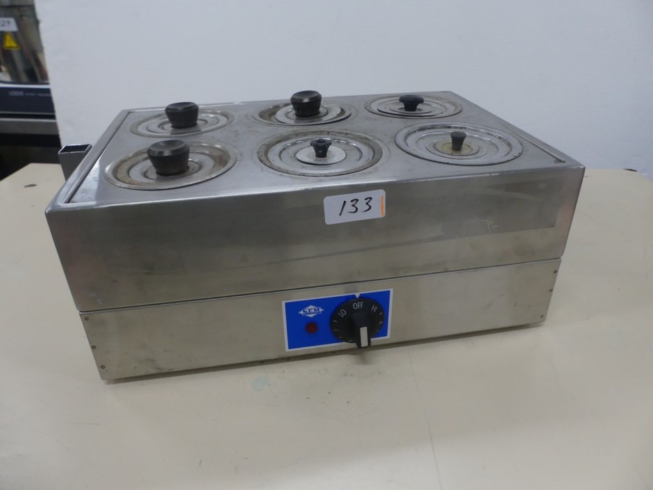 <p>Boiling Bath 6 Place Including Concentric Rings</p>