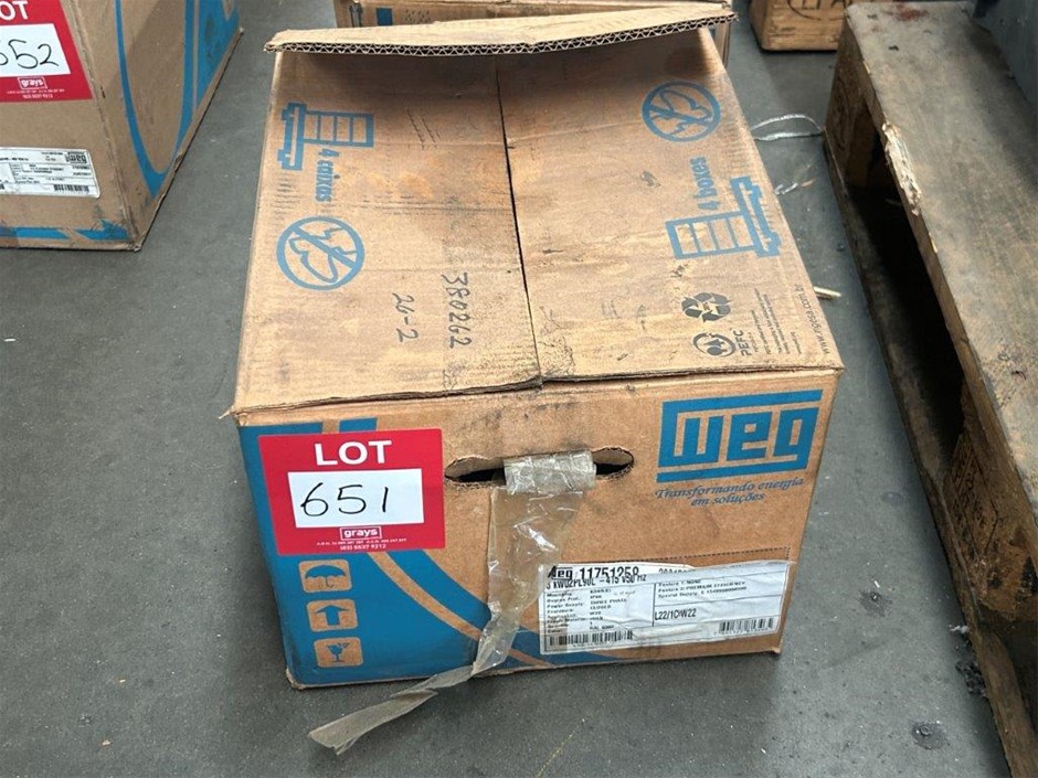 New Weg 3.0kW 3 Phase Electric Motor