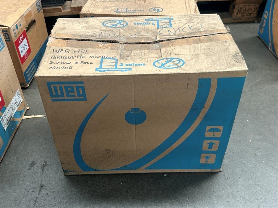 New Weg 2.2kW 3 Phase Electric Motor