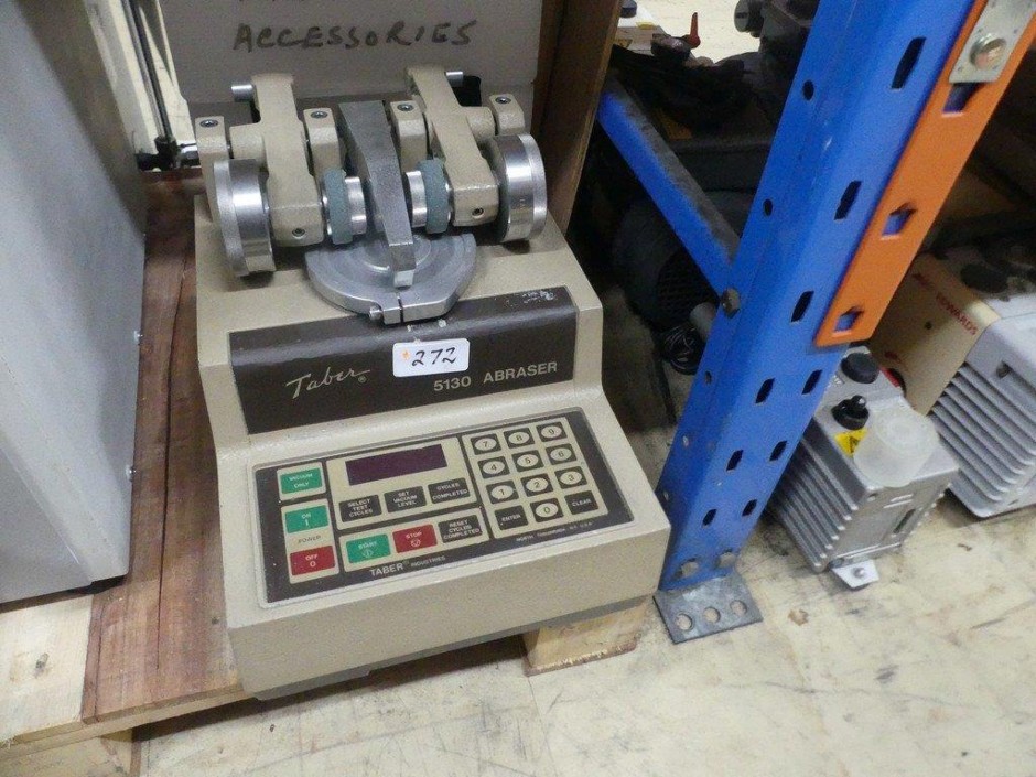Rotary Wheel Platform Abrasion tester with Control Panel