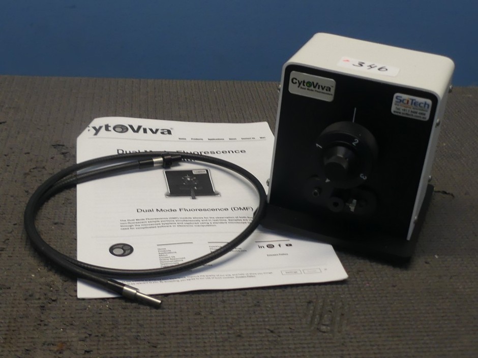 Fluorescence System Dual Mode Including Emission Filters