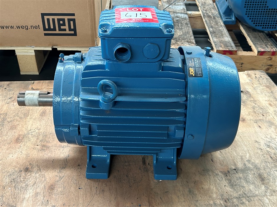 New WEG 11kW 3 Phase Electric Motor (Unused)