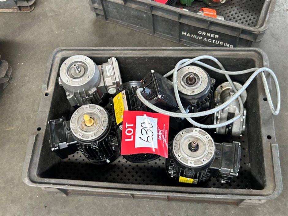 5 x Assorted Electric Motors