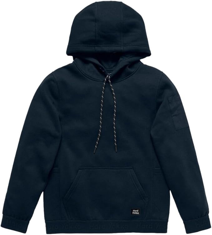 HARD YAKKA Women's Legends Heritage Gladiator Hoodie, Size L, Navy, Y08814.