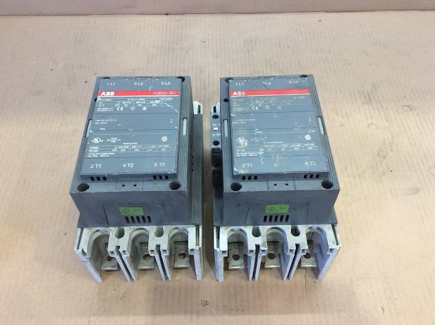 ABB A300-30 Contactor (Lot of 2)
