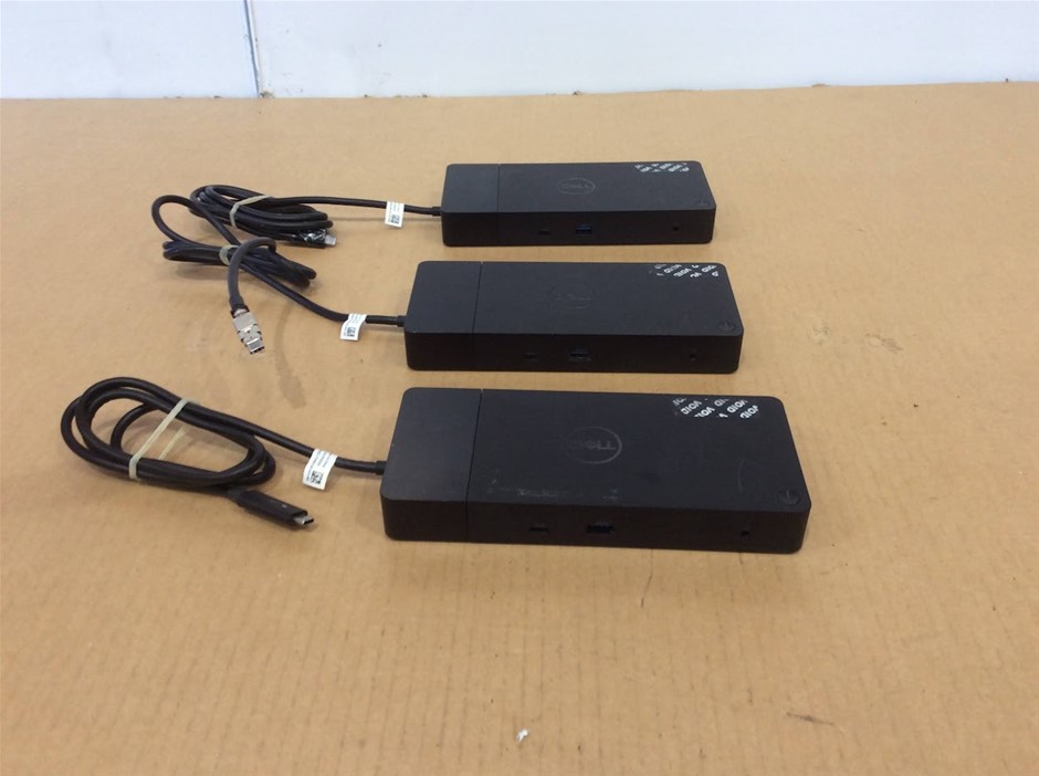 Dell WD19 K20A Docking Station (Lot of 3)