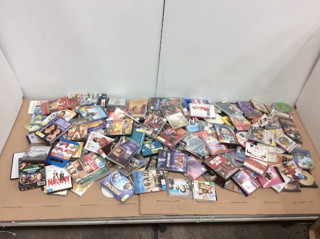 Mixed Assorted DVD / VCD / CD Movies
