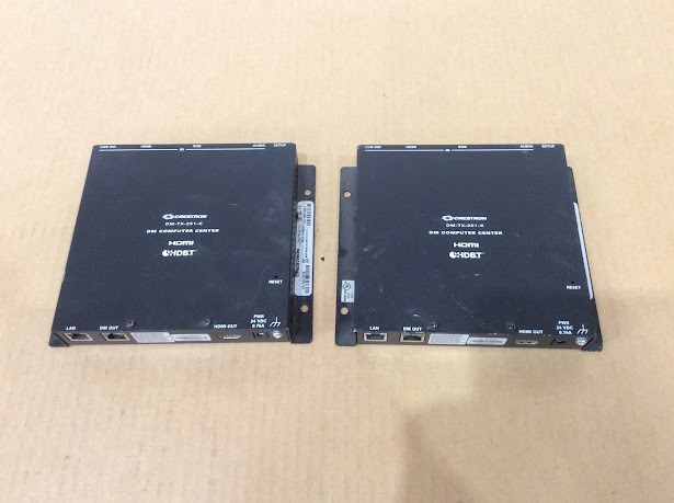 Crestron DM-TX-201-C DM Computer Center (Lot of 2)
