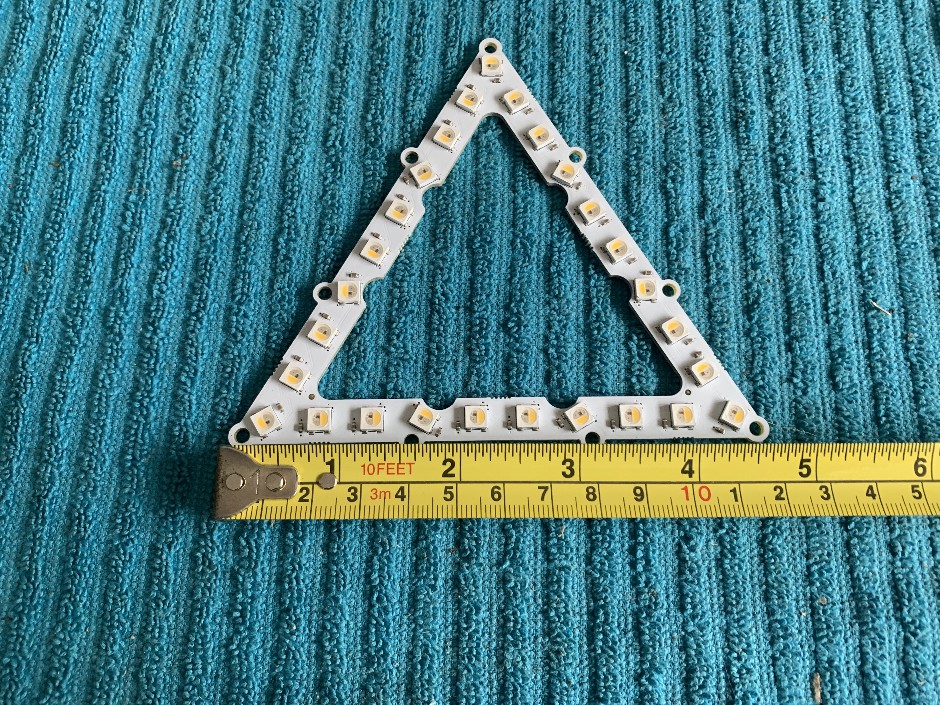 2 x Packets of LED Triangles (Unused)
