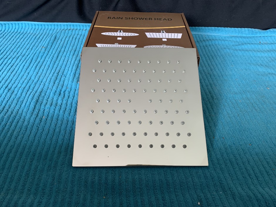 2 x Various Shower Heads, Both Chrome Finish (Unused)