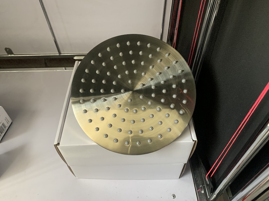 2 x Johnson Suisse Overhead Shower, 200mm (Unused)