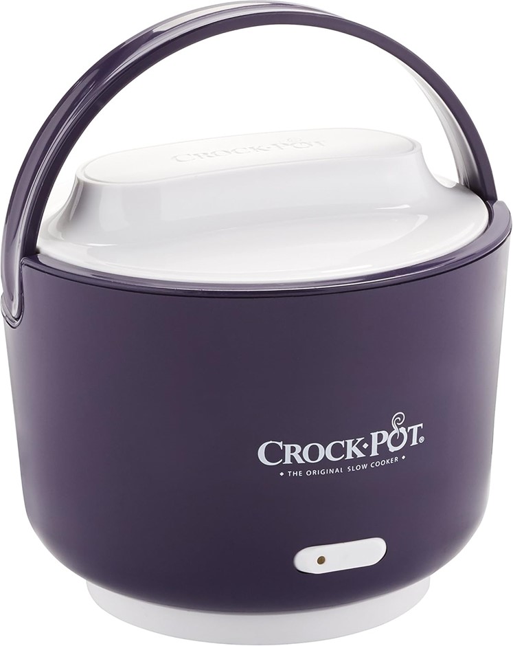 CROCK-POT 24-Ounce Lunch Crock Food Warmer, Purple. NB: Untested.