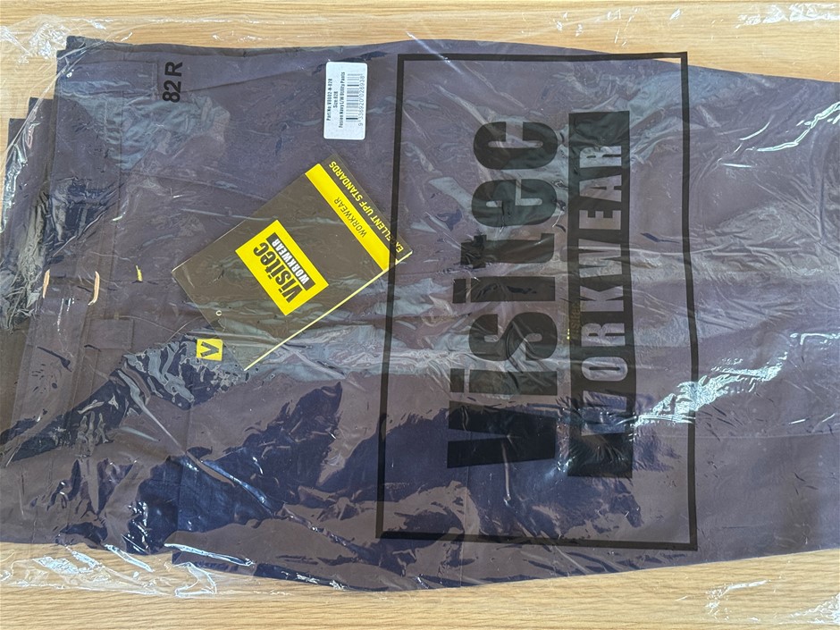 5 PAIRS OF SIZE 82R VISITEC UTILITY PANTS