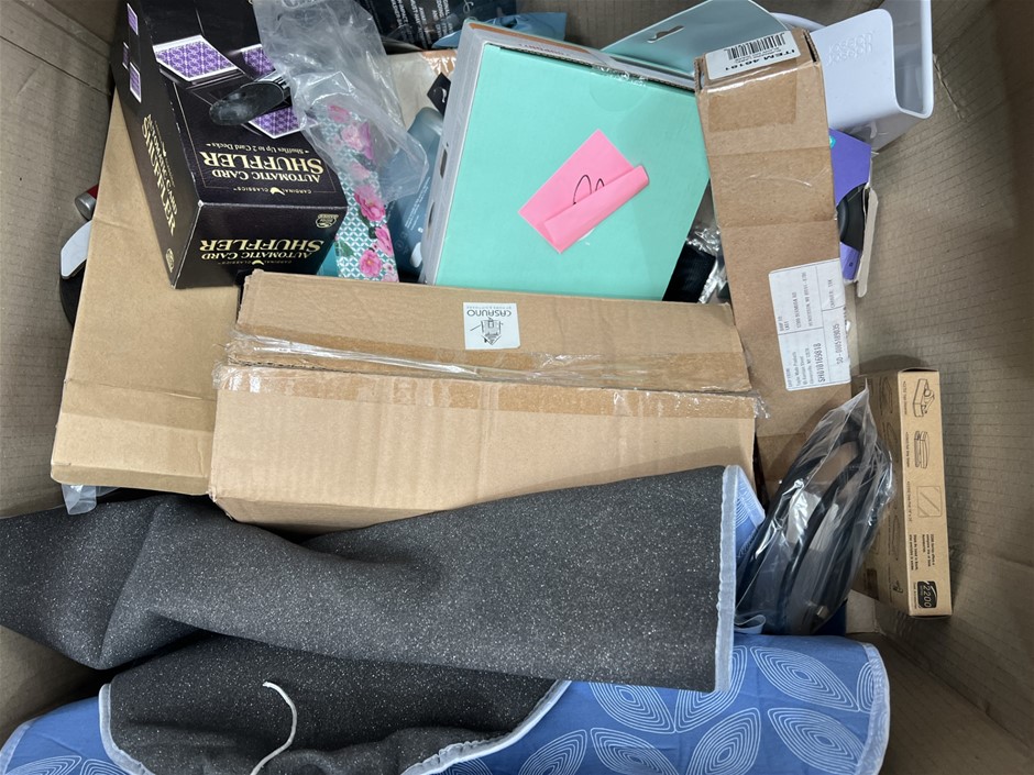 12 x Assorted Home Products. NB: Photo as is. Some Not in Original Packagin