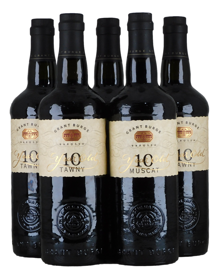 Grant Burge Fortified Pack (5x 750mL), Barossa.