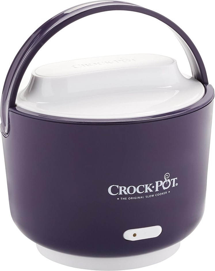 CROCK-POT 24-Ounce Lunch Crock Food Warmer, Purple. NB: Untested.