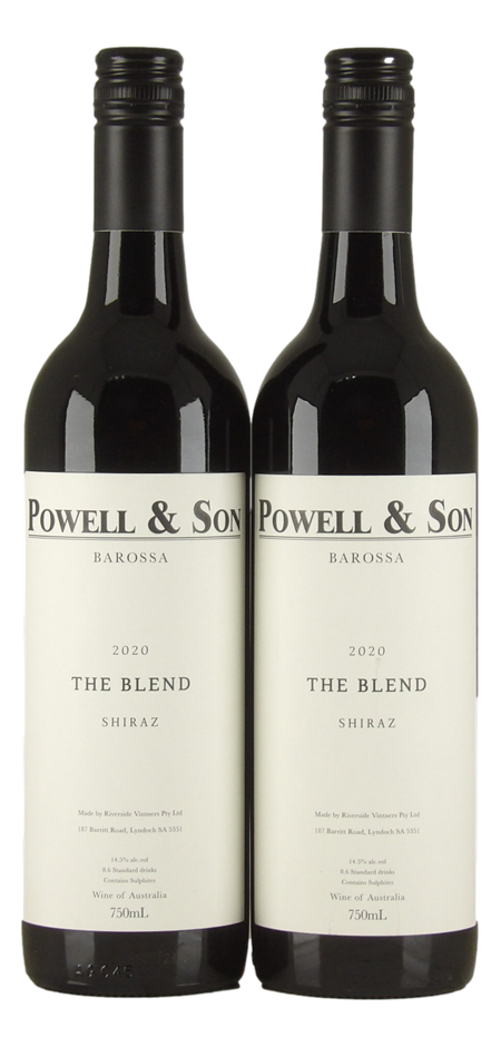 Powell & Son Shiraz The Blend Shiraz 2020 (2x 750mL), Barossa