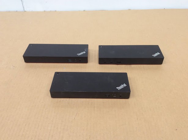 Lenovo ThinkPad Thunderbolt 3 Docking Stations Lot Of 3