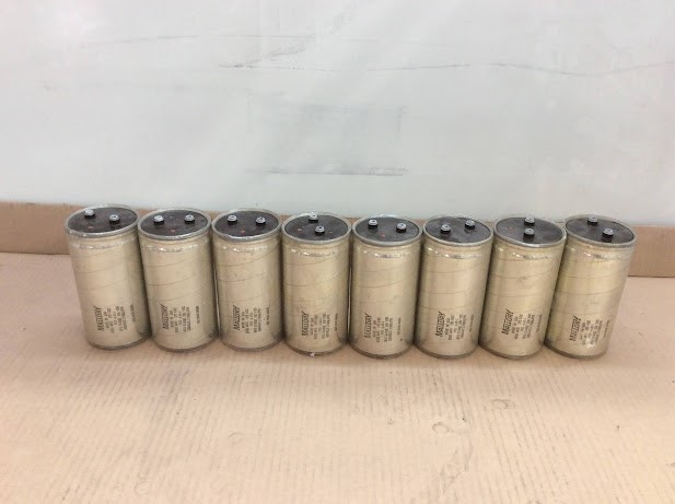 Mallory CGS802T175X5L2PH 8000MFD 175VDC Electrolytic Capacitor (Lot of 8)
