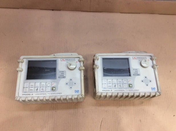 Promax Prodig-5 Universal TV Explorer (Lot of 2)