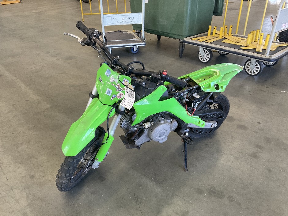 Green Mini Motorbike Petrol