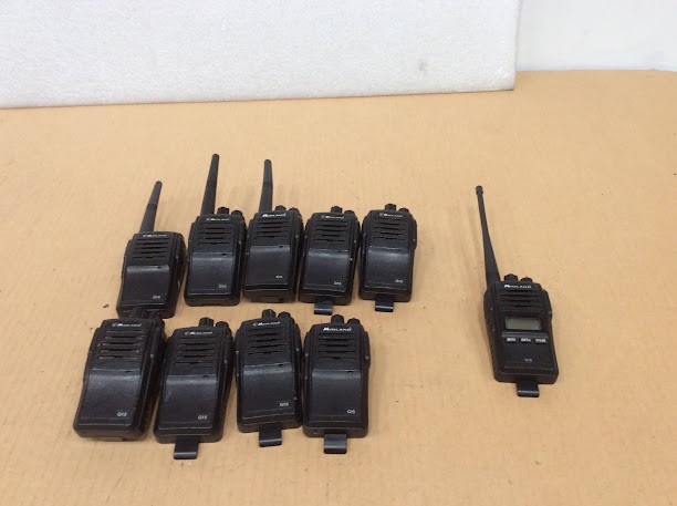 Midland G18&G15 Mixed Brand Model Two-Way Radio Walkie Talkie (Lot of 10)