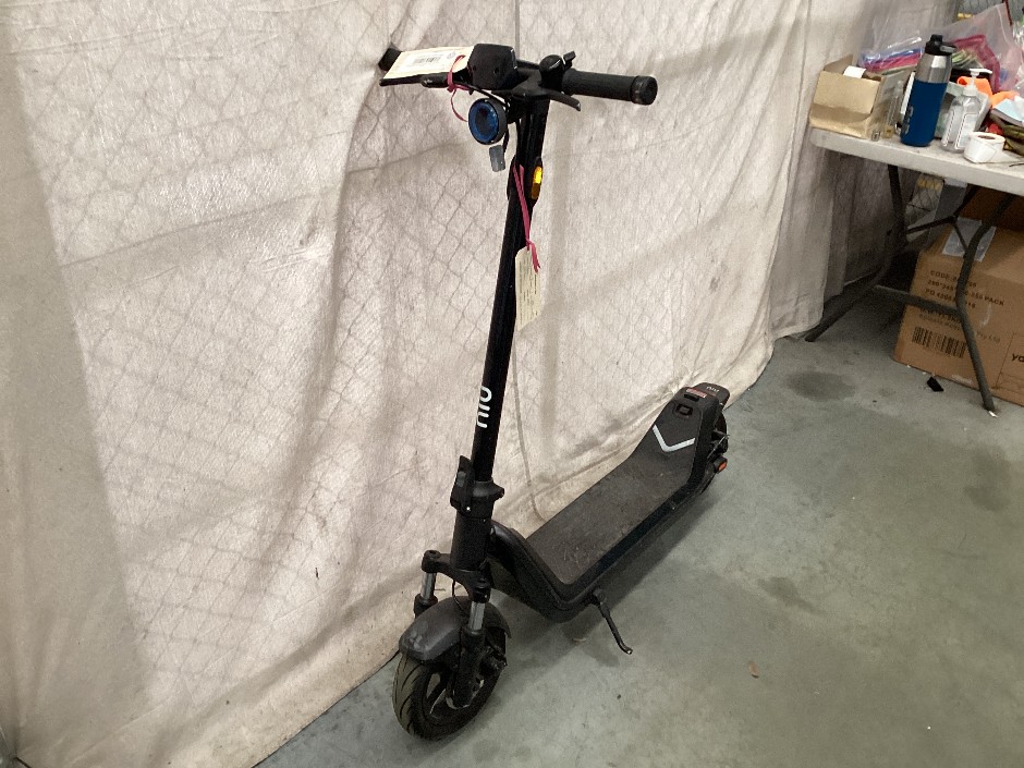 Black/Grey NIU Electric E-scooter