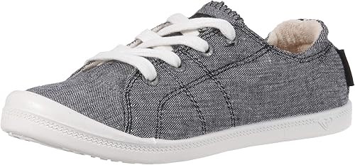 ROXY Women's Bayshore III Shoes, Size US6 / EU36, Black (BLK), ARJS600418.