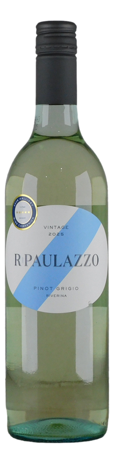 R Paulazzo Pinot Grigio 2025 (5x 750mL), Riverina.