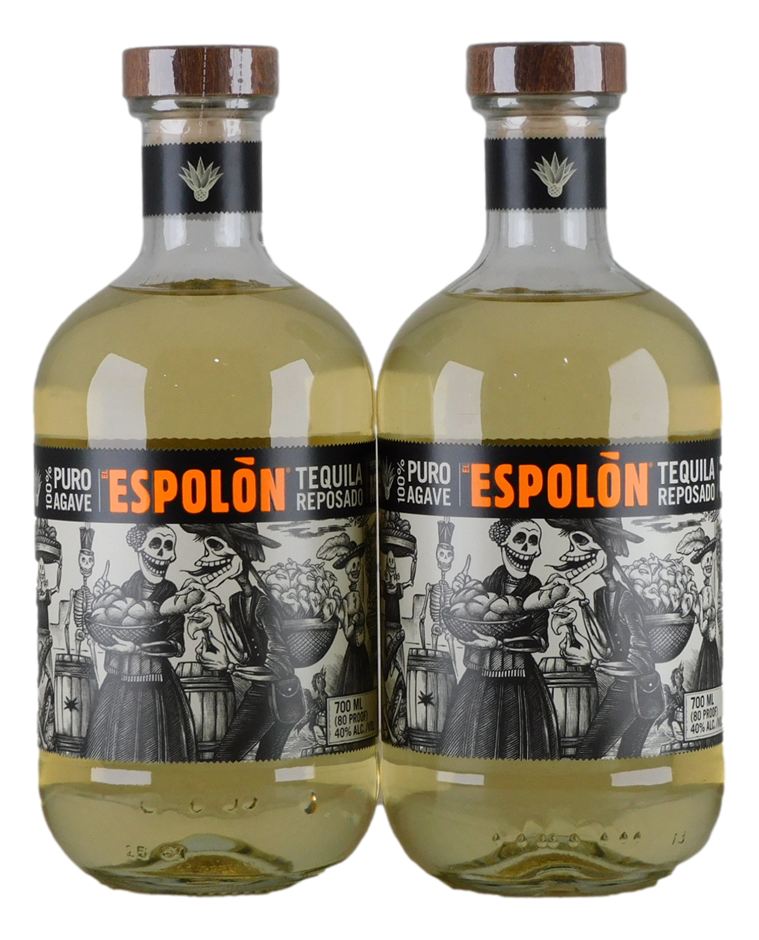 Espolon Tequila Reposado (2x 700mL), Mexico.