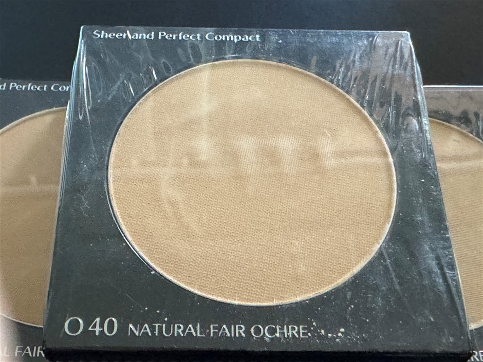 Shiseido Sheer and Perfect Compact, Q40 Natural Fair Orche, 10g 5 pcs