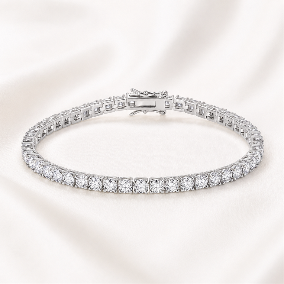 AAA + CZ Cubic Zirconia 3mm Tennis Bracelet