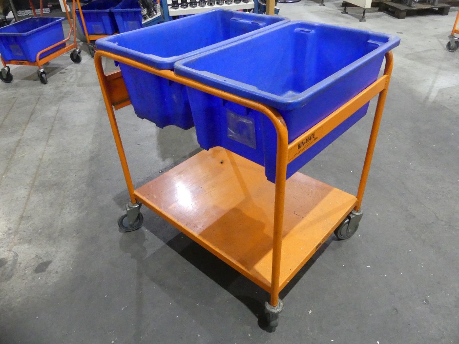 <p>Reflex Bin-Mate Twin Bin Order Picking Trolley</p>