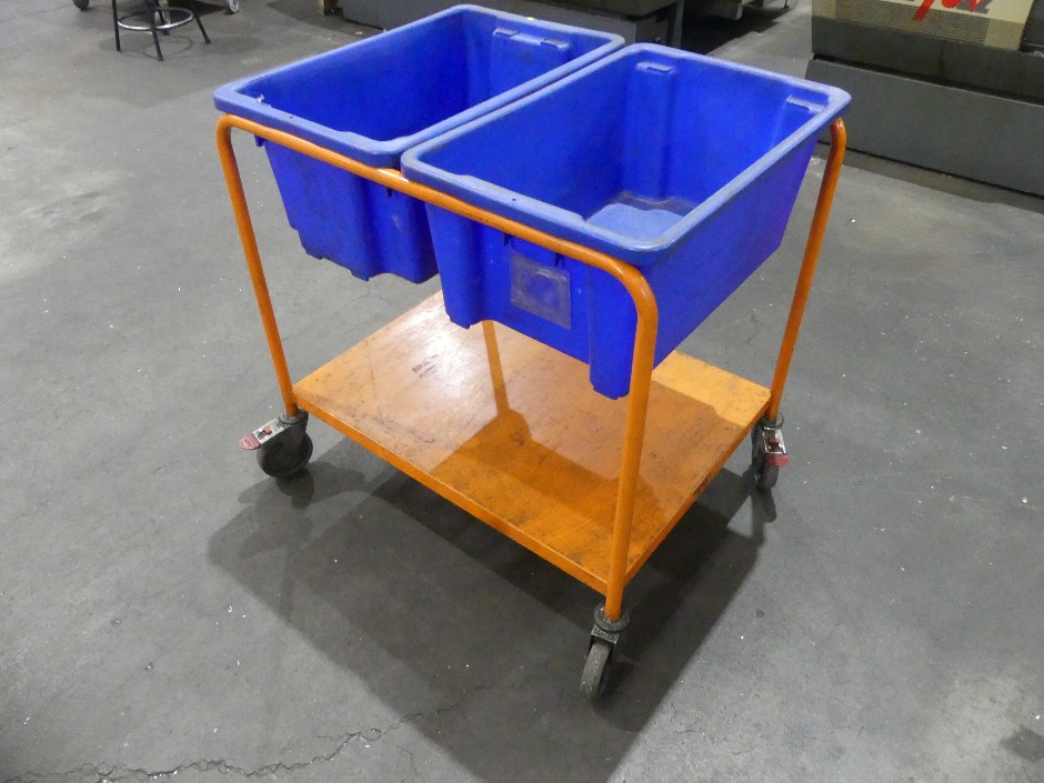 <p>Reflex Twin Bin Order Picking Trolley</p>