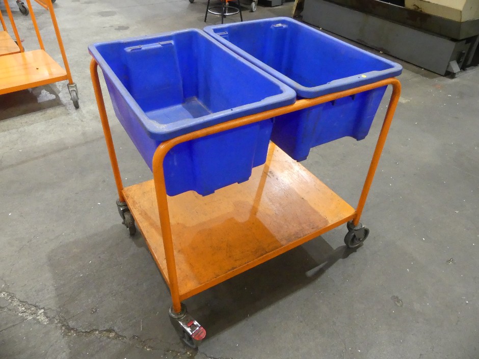 <p>Reflex Twin Bin Order Picking Trolley</p>
