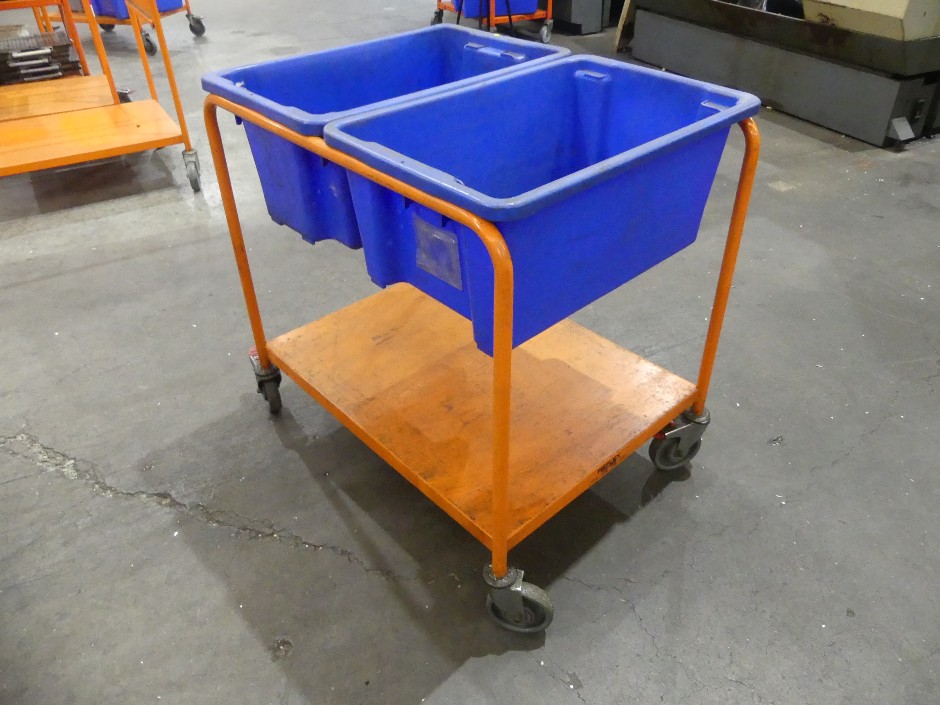 <p>Reflex Twin Bin Order Picking Trolley</p>