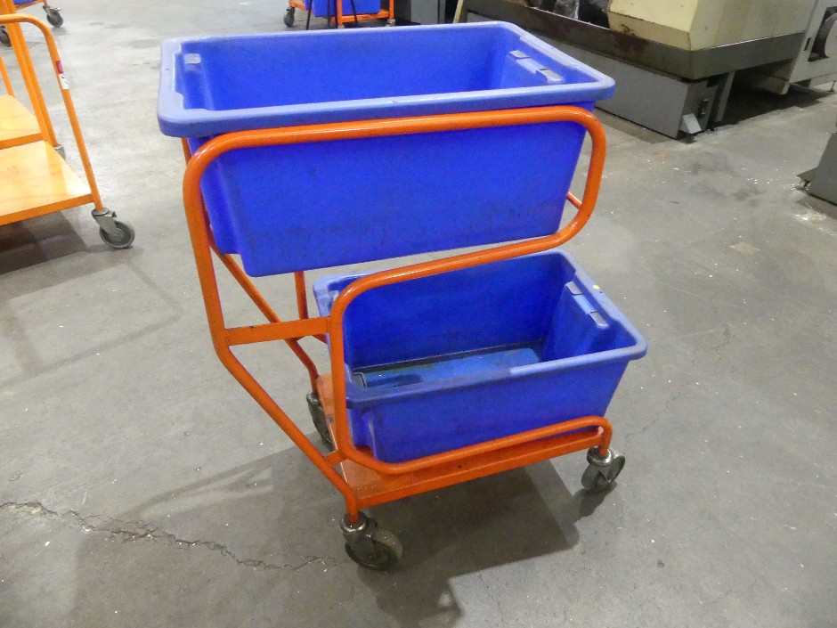 <p>Reflex 2 Tier Order Picking Trolley</p>