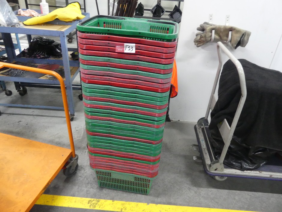 Perforated Carry Baskets (Qty Approx 38)