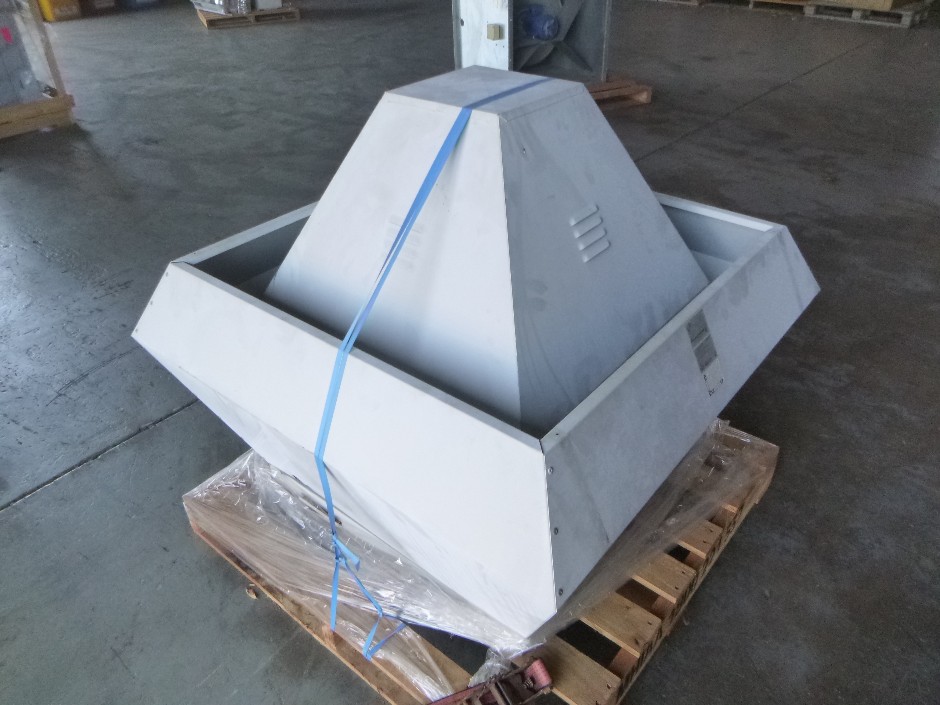 <p>Vertical exhaust roof unit</p>