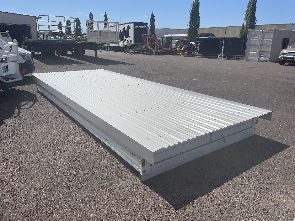 <p>20ft Fold-Up Portable Building with Roof</p>