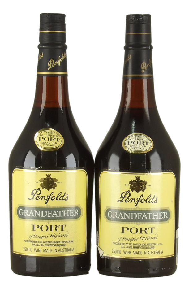 Penfolds `Grandfather` Fine Old Liqueur Tawny NV (2x 750mL) SE AUS.