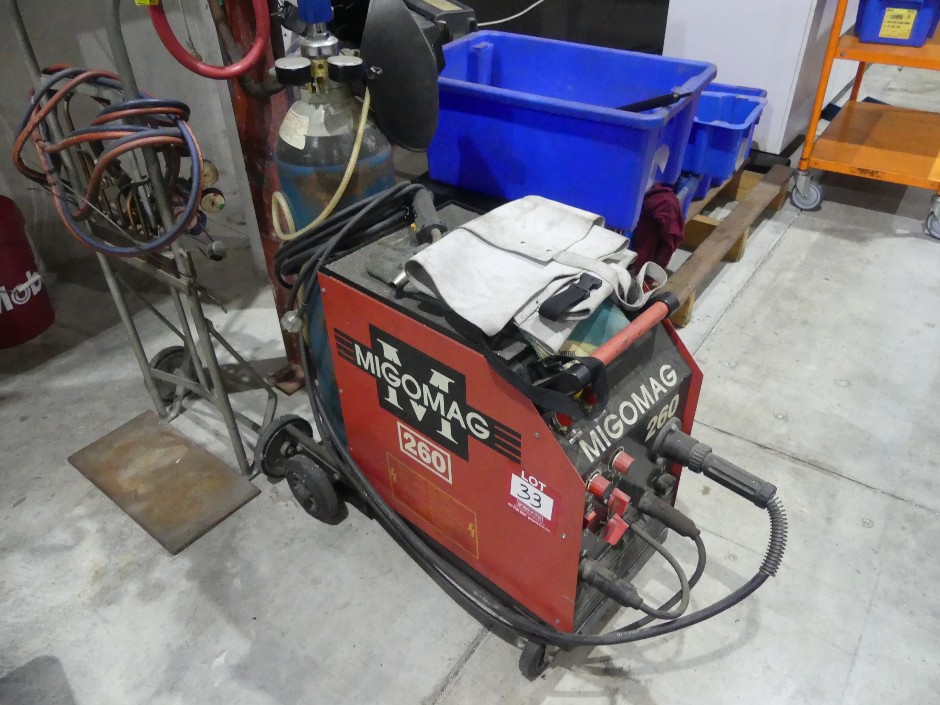 MigoMag 260 Mobile Mig Welder