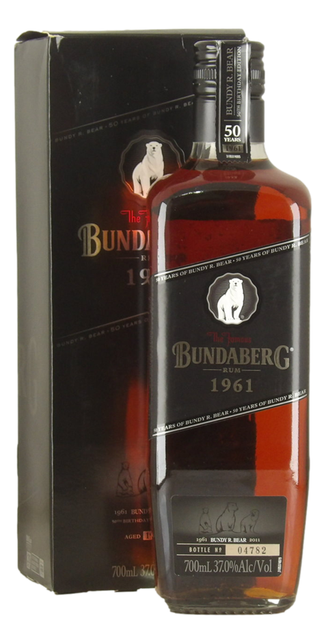 Bundaberg Rum 1961 Black Box 2011 (1x 700mL)