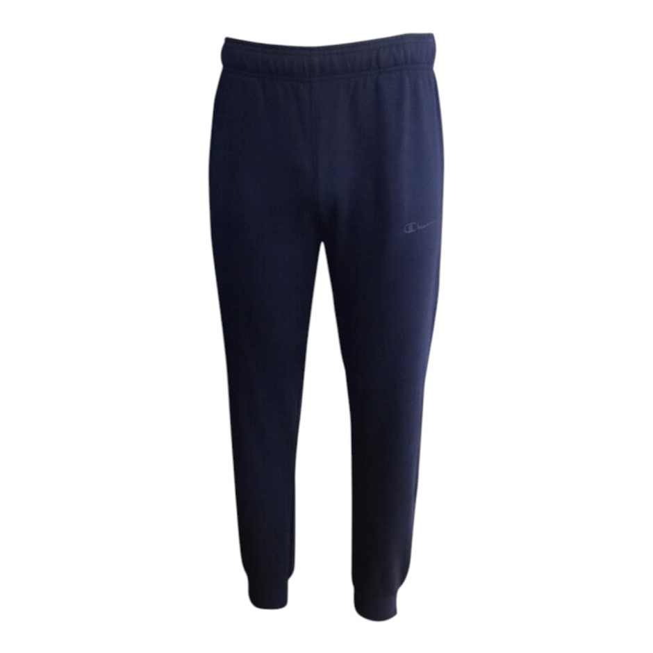 CHAMPION Men's Legacy Logo Fleece Pant, Size L, Cotton, Navy (BLU), MZ001G.
