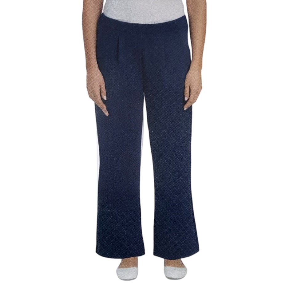 BOSTON TRADERS Women's Soft Pant, Size S, Navy. Buyers Note - Discount Fre