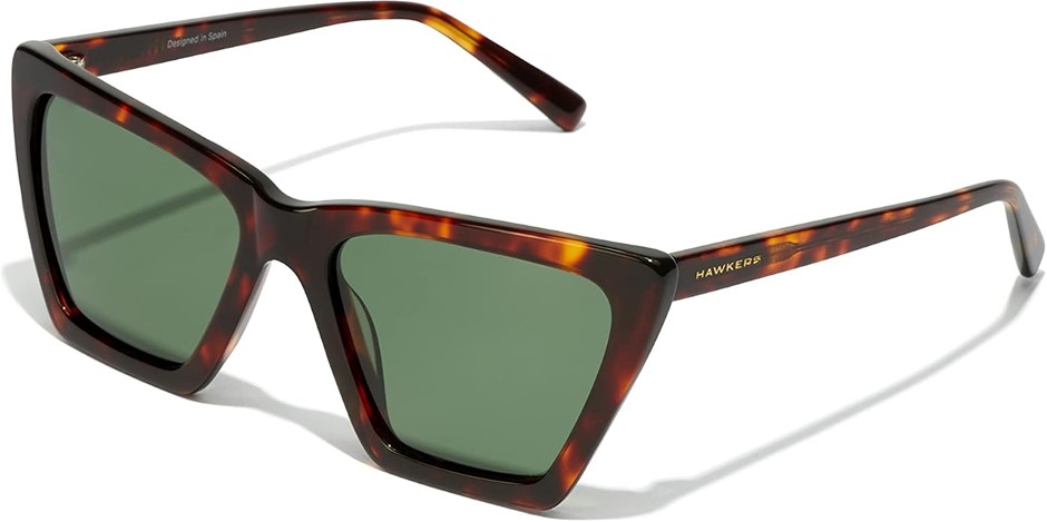 HAWKERS Women's Cateye FLUSH Sunglasses, Polarized Carey Alligator. Buyers