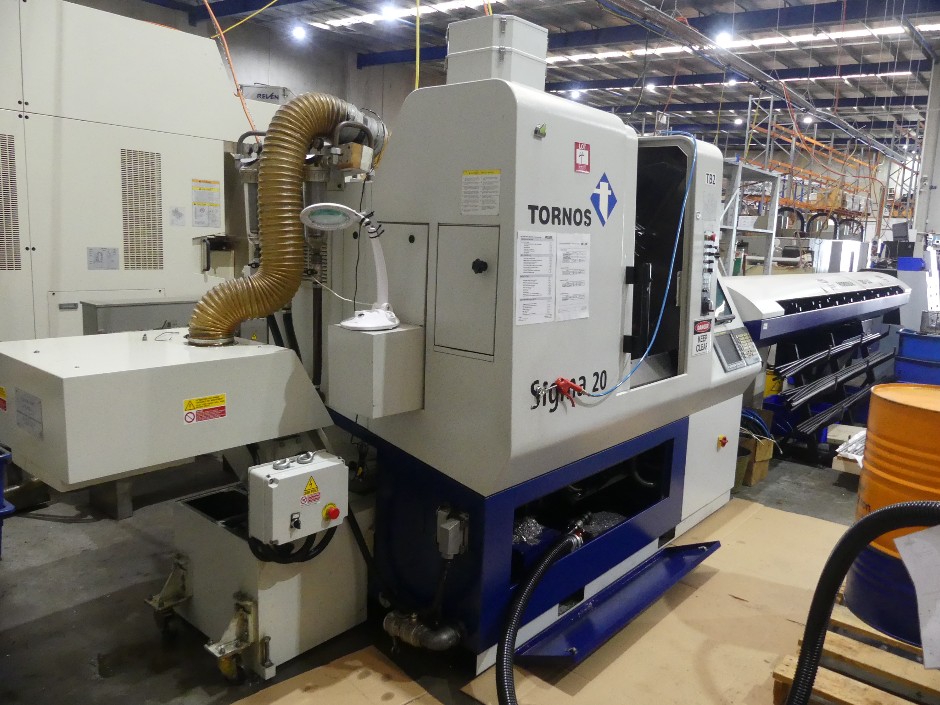 2006 Tornos Swiss Sigma 20 CNC Automatic Lathe with Bar Feeder