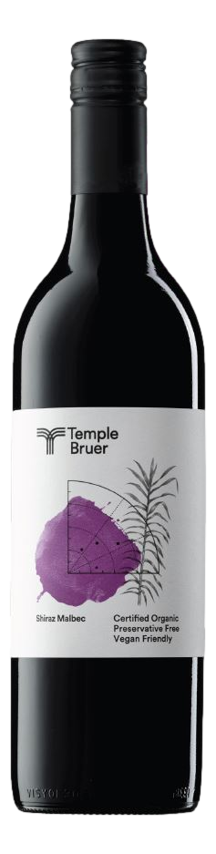 Temple Bruer Shiraz Malbec 2022 (11x 750mL), SA.