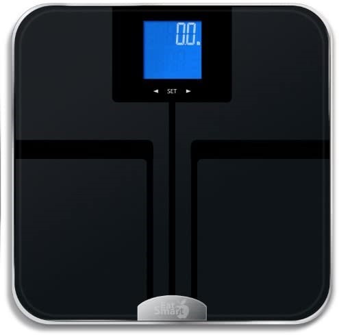 2 X EatSmart Products Precision Getfit Digital Body Fat Scale with Auto Rec