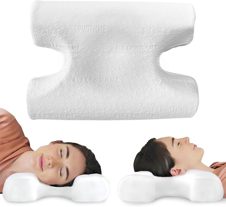 SLEEPWITHME Pro Beauty Anti-Aging Pillow with Cooling Memory Foam Pillow